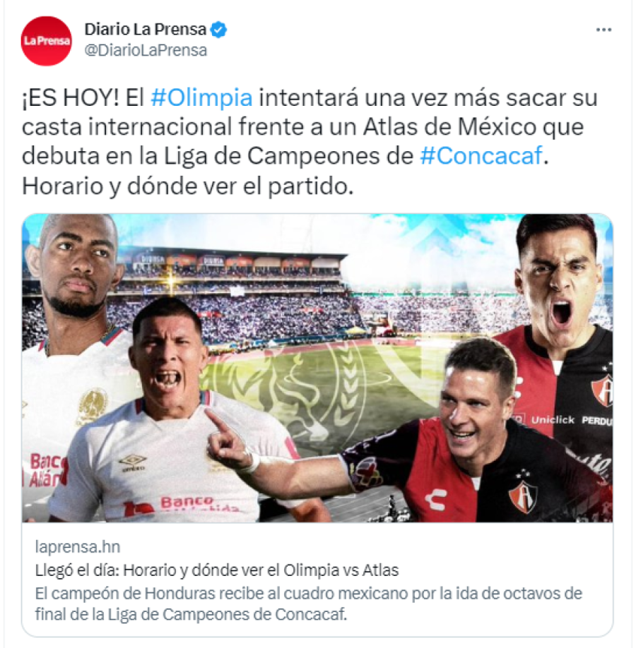 En Diario LA PRENSA señalamos que Olimpia intentará una vez más sacar su casta internacional.