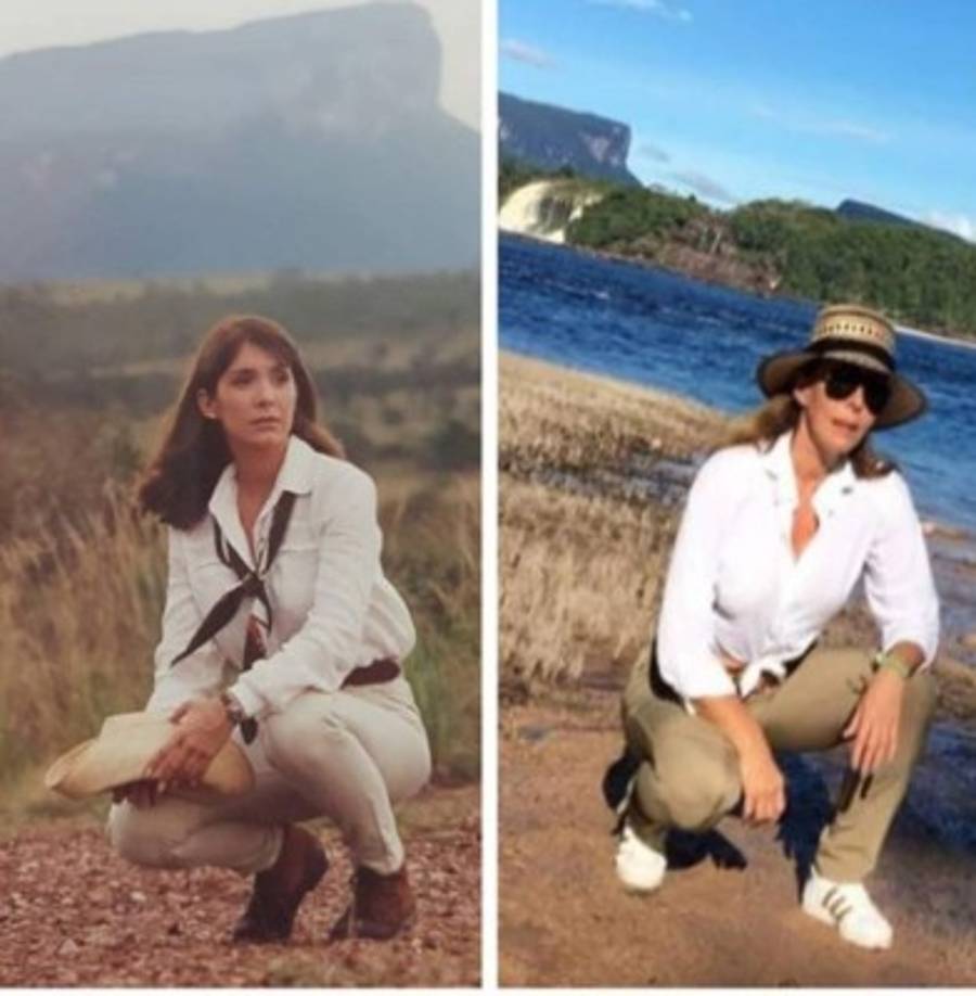 Gibelli actualmente está casada y tiene dos hijos, sin embargo, el paso del tiempo parece que no le afecta.