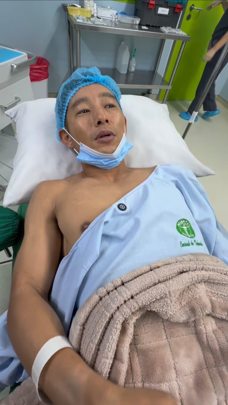 Así se encuentra Shin Fujiyama luego de su cirugía invasiva