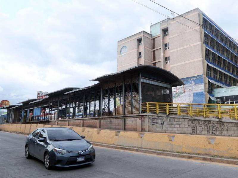 El Trans 450 es un proyecto que nunca se concretó en la capital hondureña.