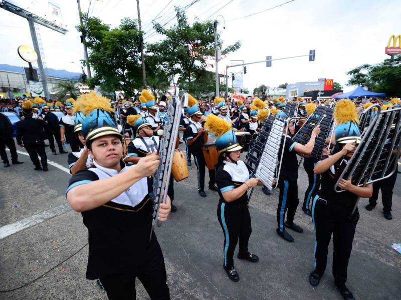Banda del JTR en San Pedro Sula, Cortés.