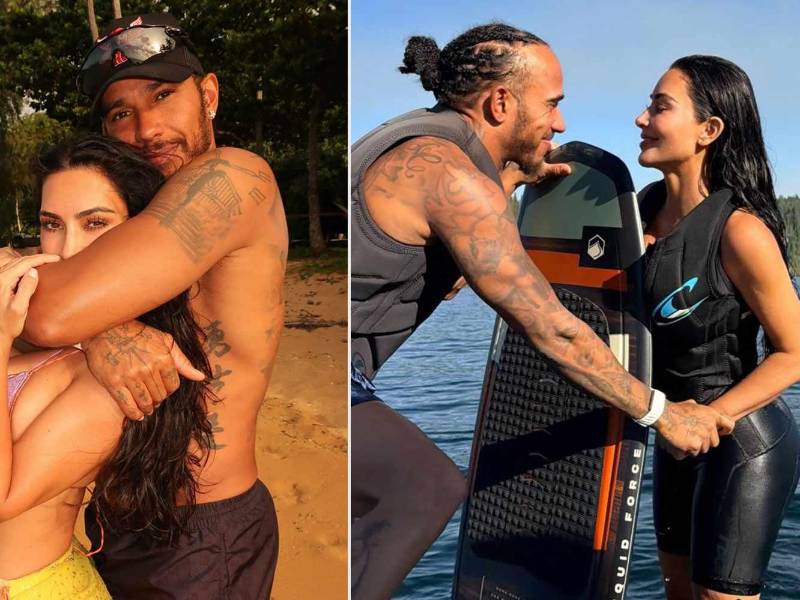 Kim Kardashian y Lewis Hamilton mantienen una relación muy sana.