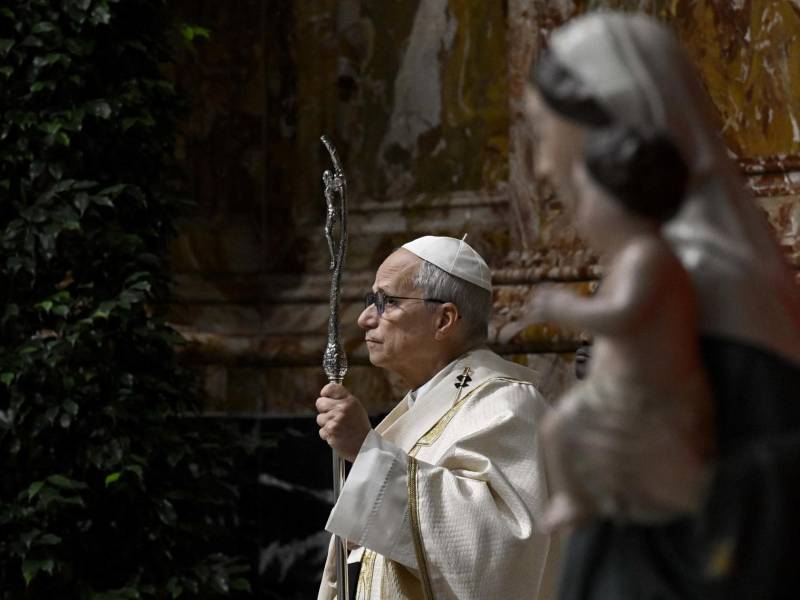 Imagen de archivo del papa León XIV.