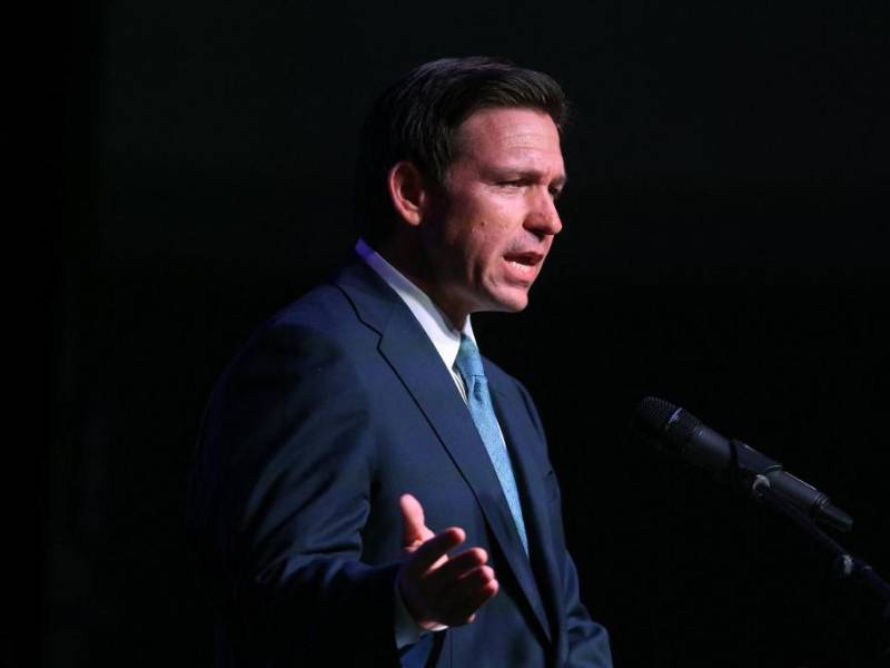 El gobernador de Florida, el republicano Ron DeSantis.