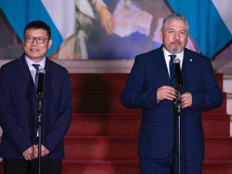 El presidente del grupo Texhong se reunió ayer con representantes del Gobierno en Casa Presidencial.