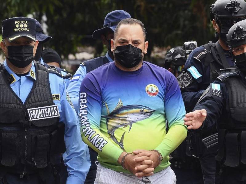 Michael Derringer Powery Wood (“El Caracol”) fue capturado en Guanaja.