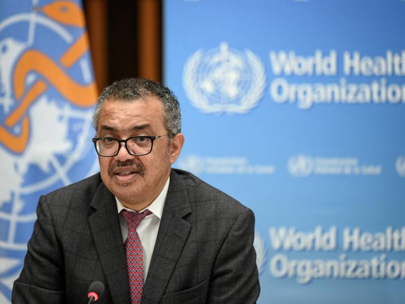 Tedros Adhanom Ghebreyesus, director de la Organización Mundial de la Salud (OMS).