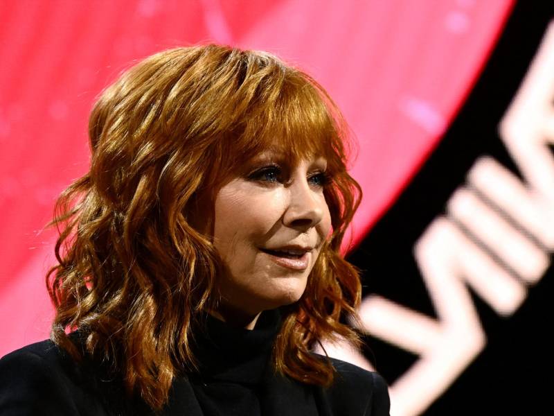 La cantante y actriz Reba McEntire.