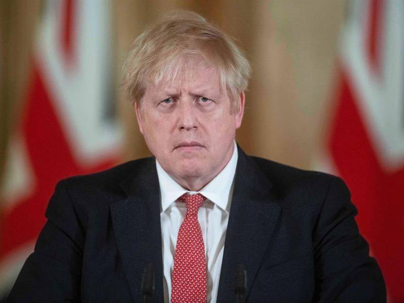 Boris Johnson, primer ministro británico.