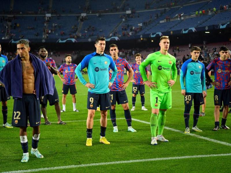 El FC Barcelona nuevamente hizo el ridículo en la Liga de Campeones.