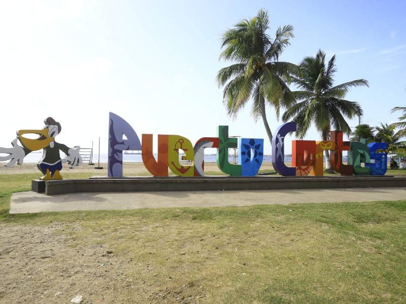 Parador fotográfico de Puerto Cortés, Honduras.