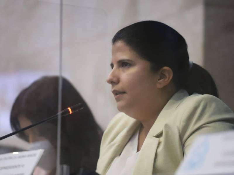 Fátima Mena, diputada del Partido Salvador de Honduras (PSH).