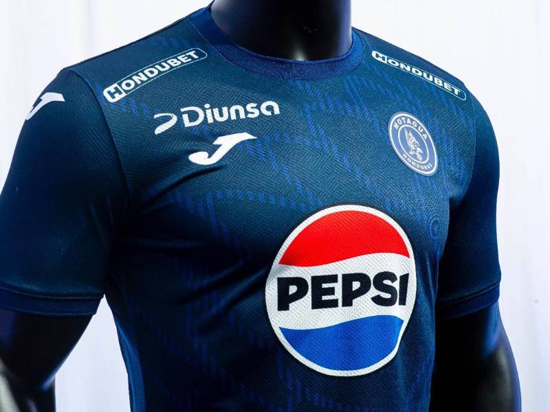 Las nuevas camisetas del Club Deportivo Motagua disponibles en todas las tiendas Diunsa y Sportia.