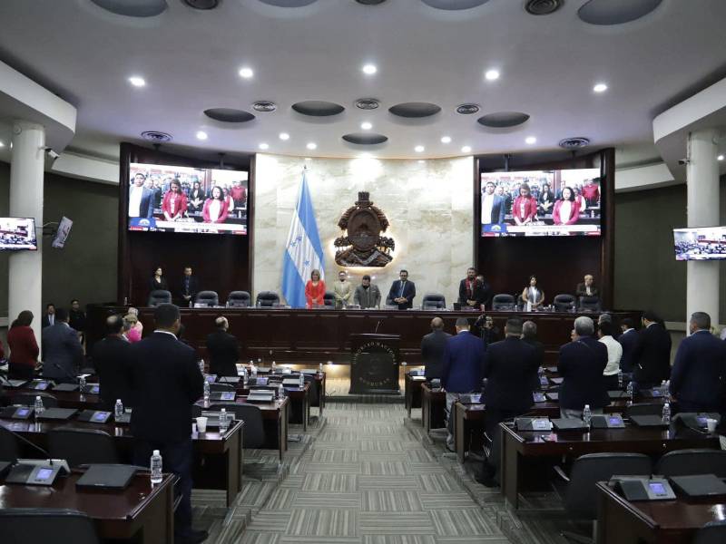 Foto de archivo de una sesión en el Congreso Nacional.