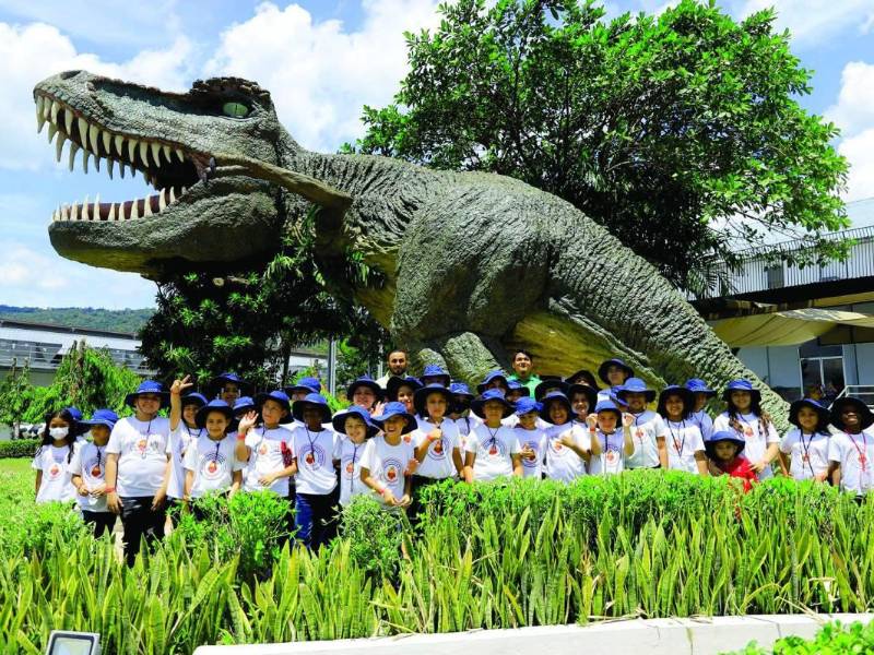 Aventura Jurásica: Una sala ambientada en la era Jurásica donde los visitantes podrán aprender sobre la historia de los dinosaurios y buscar fósiles en el centro de excavación.