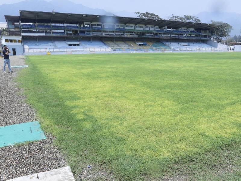 Así luce actualmente el estadio Morazán de San Pedro Sula.