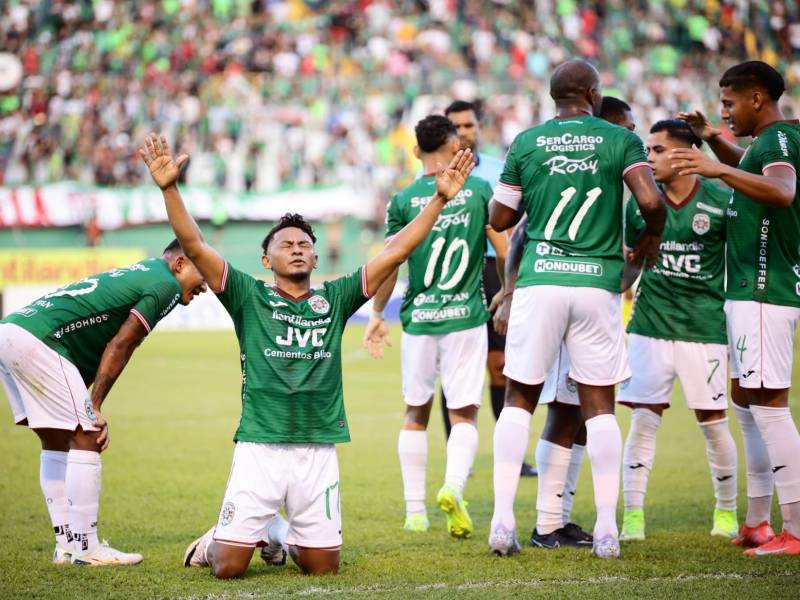 Marathón se impuso ante Real España con golazo de Alexy Vega.