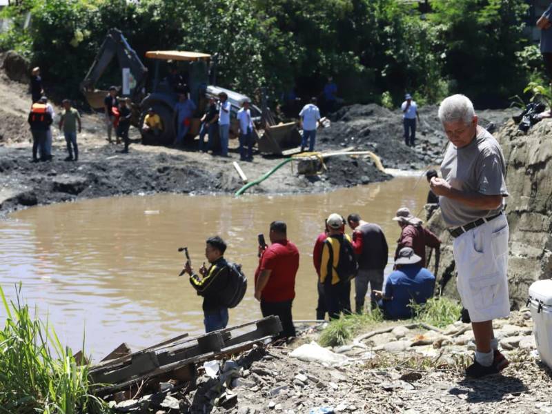 El cuerpo se ha buscado en varios puntos de San Pedro Sula.
