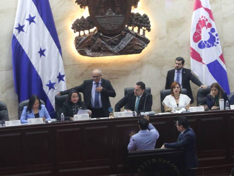 Fotografía de archivo de una sesión legislativa en el Congreso Nacional.
