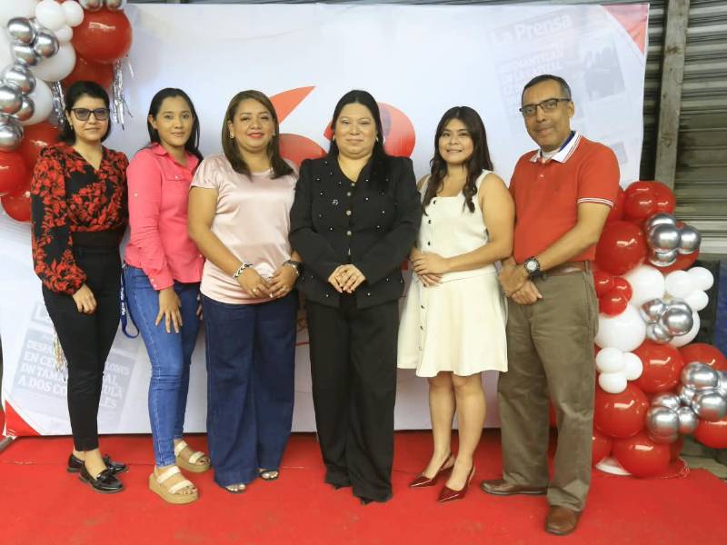 Periodistas de la sección de San Pedro Sula de LA PRENSA, destacados por su labor informativa y compromiso con el periodismo hondureño.