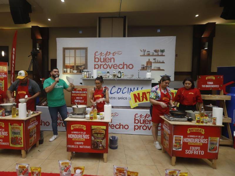 El sábado la marca Natura´s realizó el reto del sabor entre los asistentes, un competencia reñida pero exquisita.