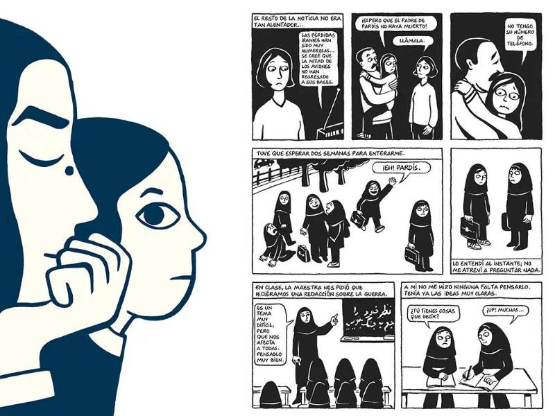 'Persépolis' es un retrato de Oriente para occidentales. En 2024, Marjane Satrapi fue galardonada con el Premio Princesa de Asturias por una carrera dedicada a la defensa de los derechos humanos y la libertad.