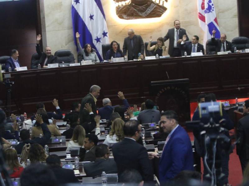 Fotografía de archivo de una sesión legislativa en 2026.
