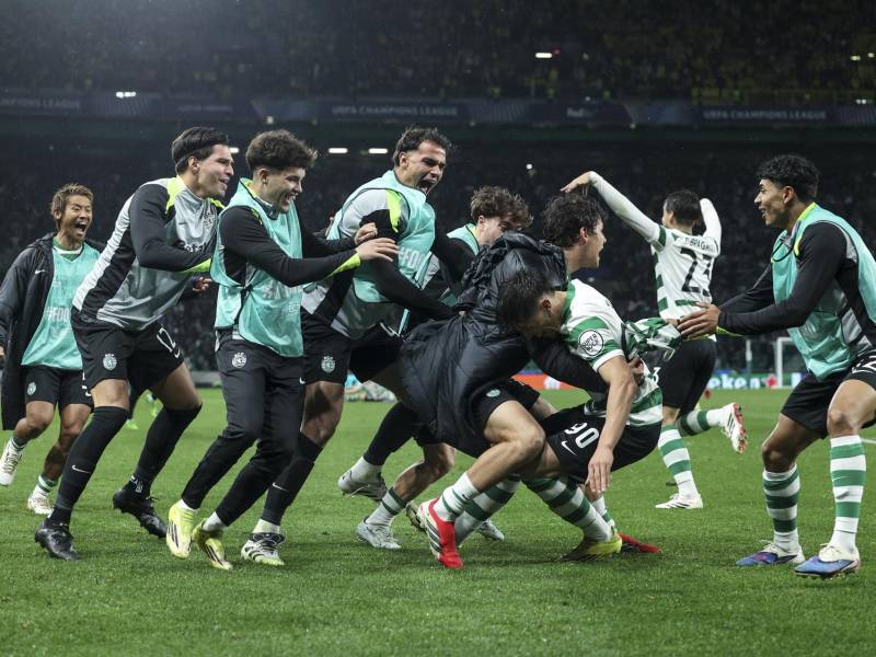Sporting hizo la épica en casa y sella su pase a la siguiente ronda en Champions.