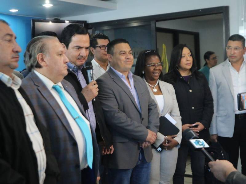 Diputados de la bancada del Partido Nacional.