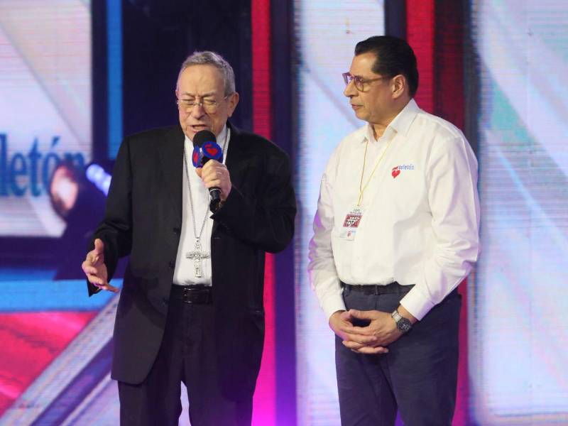 Oración del cardenal de Honduras, Óscar Andrés Rodríguez.