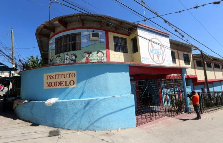 El Instituto Modelo está en la colonia Tiloarque de Comayagüela.
