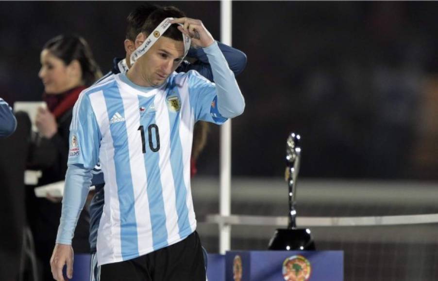 Messi se quedó a las puertas del título.