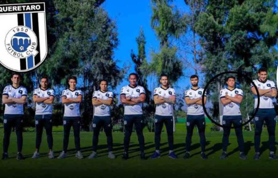 Joshua Canales fue presentado con todos los fichajes que realizó Querétaro, entre ellos los destacados jugadores ecuatorianos Antonio Valencia y Jefferson Montero.