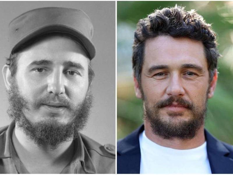 El estadounidense James Franco dará vida al líder cubano Fidel Castro.