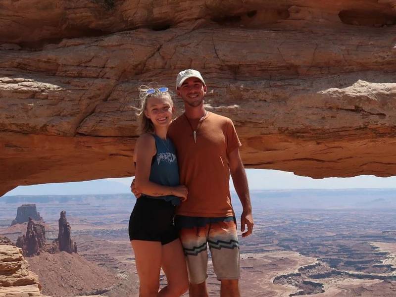 Brian Laundrie y Gabby Petito realizaban un viaje por los parques nacionales de EEUU para crear contenido para sus redes sociales.