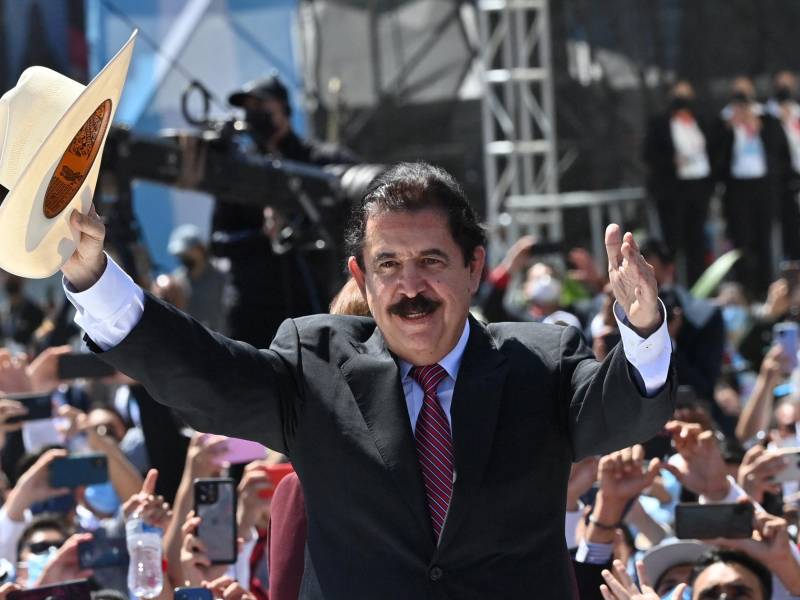 Manuel Zelaya Rosales, expresidente de Honduras (2006-2009). Fotografía AFP