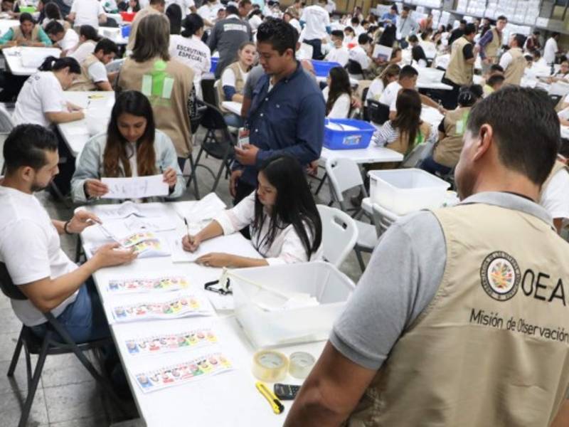 El reporte final de la MOE-OEA se centró en tres etapas de las elecciones generales en el país, los veedores realizaron varias recomendaciones.