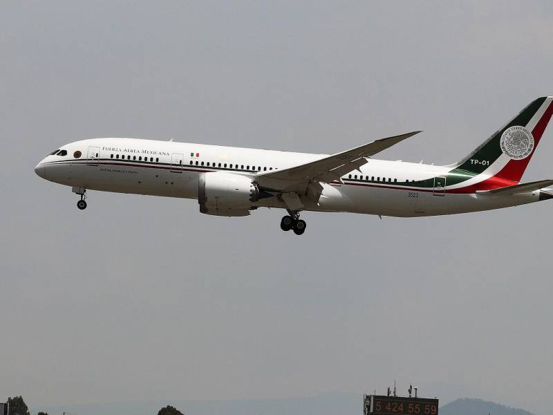 El avión presidencial de México fue vendido por 92 millones de dólares.