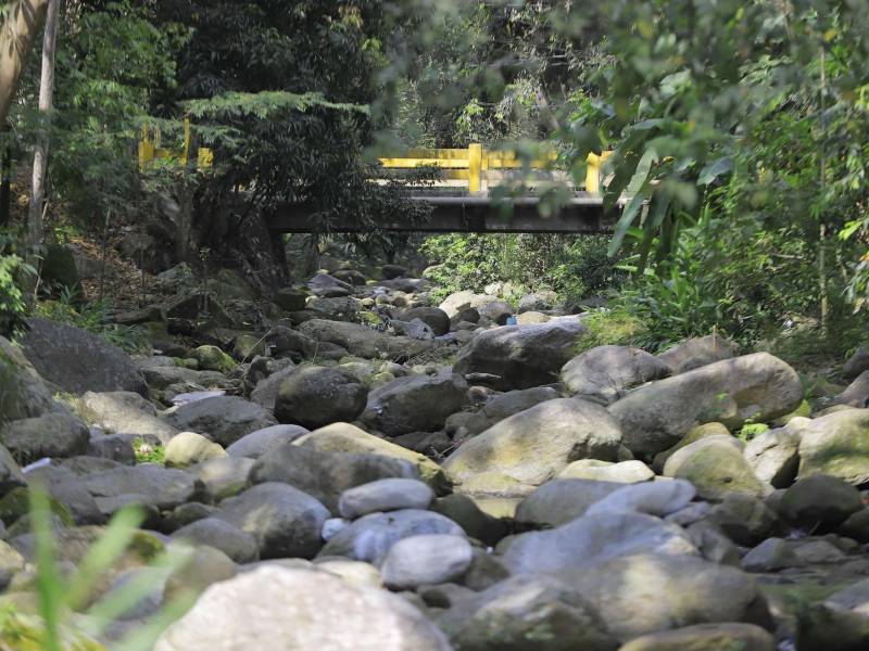 Las fuentes superficiales están en su caudal mínimo, pero los acuíferos son la salvación. Foto M. Cubas.
