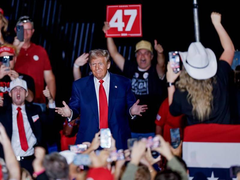 Trump sobrevivió a dos intentos de asesinato en la campaña presidencial para los comicios del próximo 5 de noviembre.