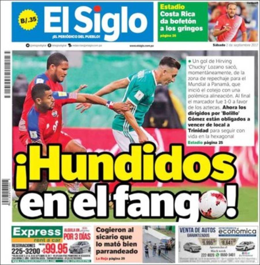 En Panamá han lamentado la derrota frente a México y han caído al quinto puesto, fuera sin opciones ni de repechaje.