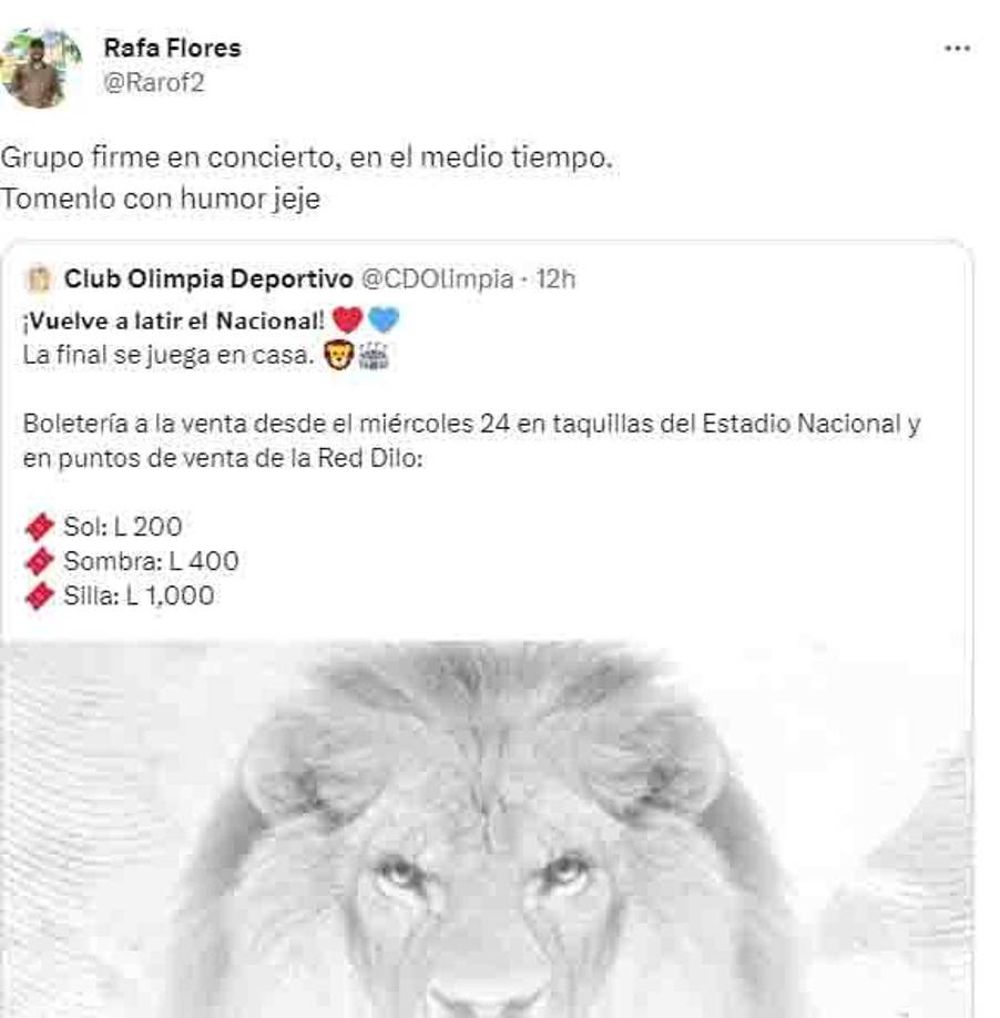 Otros tomaron con buen humor los precios establecidos.