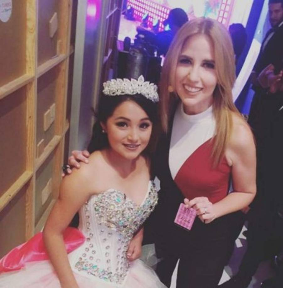 Con Raquel Bigorra de Tv Azteca.