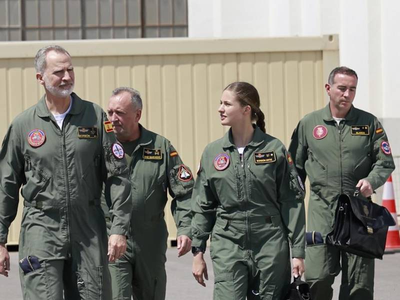La princesa de Asturias, de 20 años, completará en julio de 2026 sus tres cursos de formación militar.