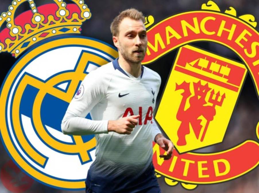 Siguiendo con el rumor que situaría a Paul Pogba en la Juventus, cuenta el Daily Express que el Manchester United estaría considerando a Christian Eriksen y Youri Tielemans, del Leicester, como posibles sustitutos del francés si se va este verano.