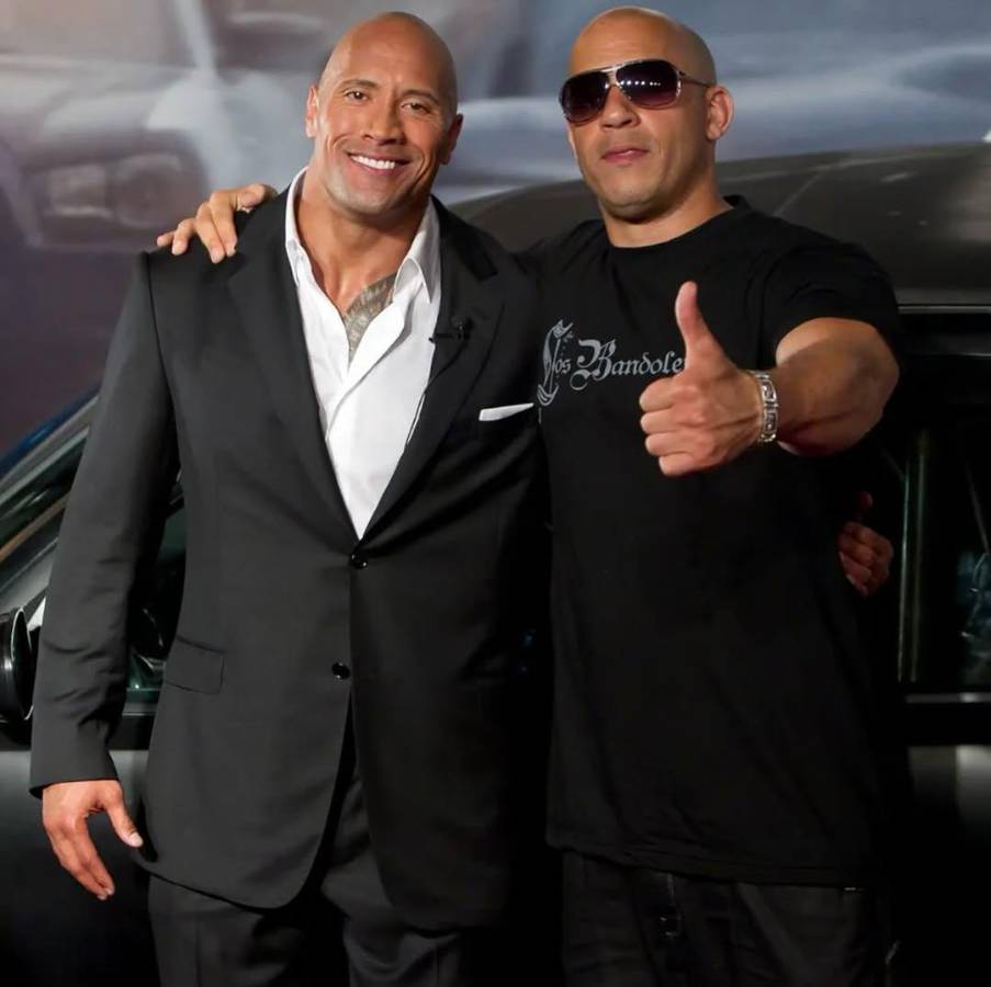 “Sólo amor”, Vin Diesel aclara los rumores de su pelea con Dwayne Johnson