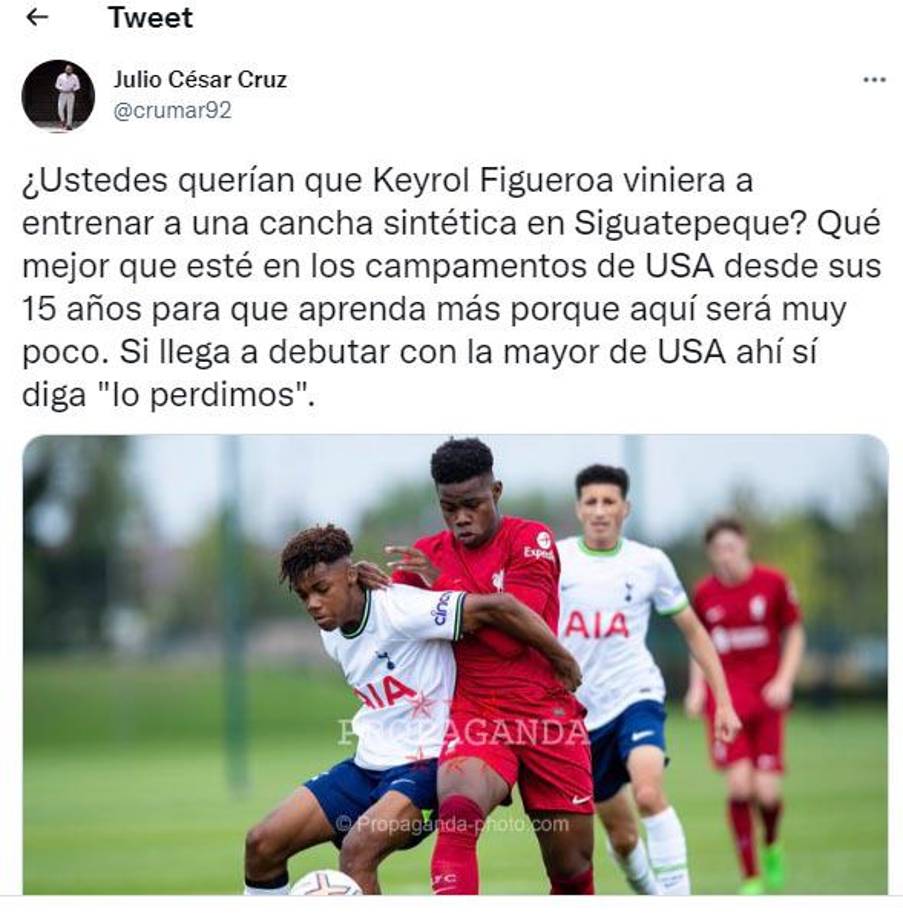 El periodista Julio Cruz dio su punto de vista.