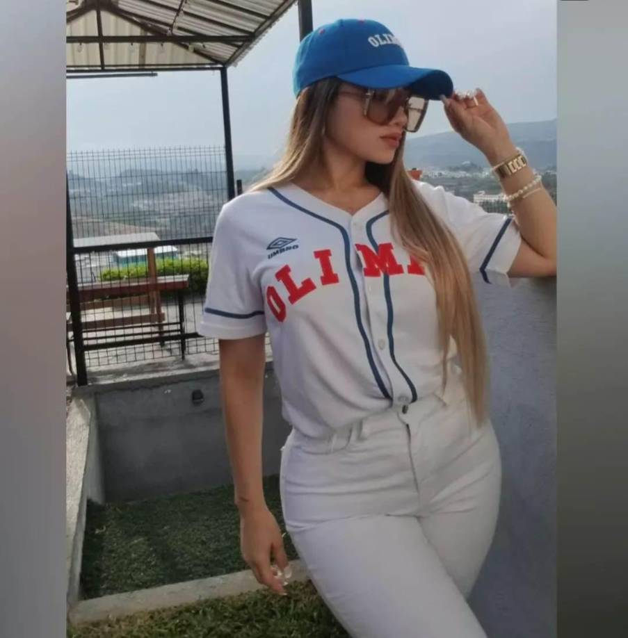 Abigaille Euceda: Bella sampedrana que fue conquistada por el portero José Mendoza del Olimpia. 