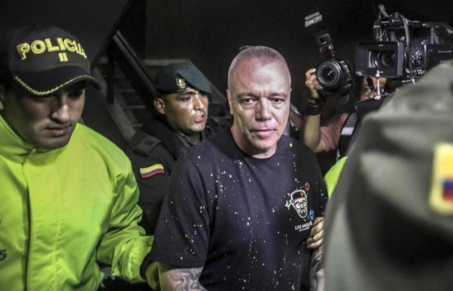 'Popeye' fue recapturado en mayo de 2018 en Medellín bajo cargos de extorsión y asociación para delinquir, según la policía.