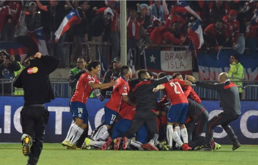 Chile se impuso en la tanda de penales frente a los argentinos.